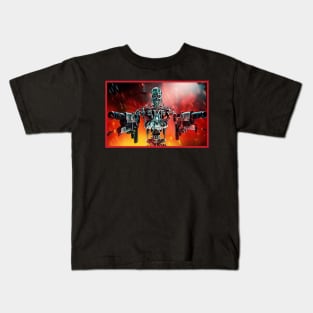 Terminator robot Kids T-Shirt